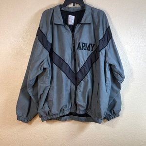 Army Jacket Zip Up Size XL IPFU